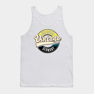 Dresden vintage style logo Tank Top